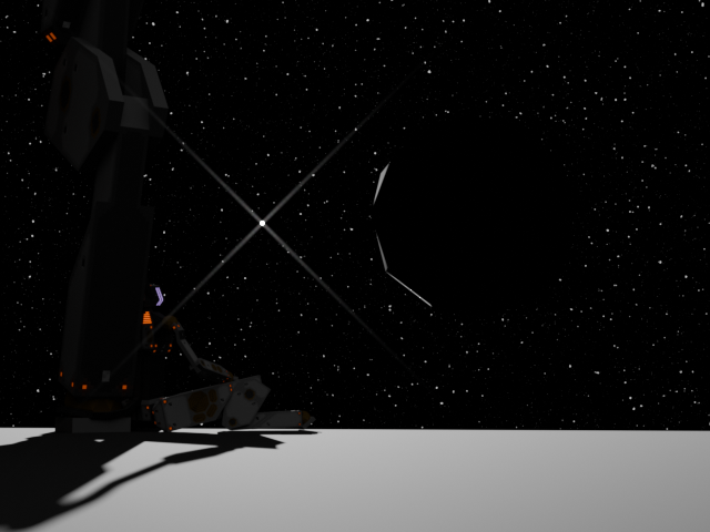 Nchọ and Obi observe the Slumbering Empyrean and its sibling from Nysa's Wake